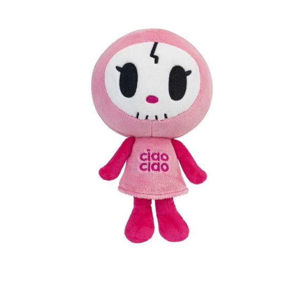 tokidoki Other - Tokidoki Ciao Ciao Plush in Pink and White